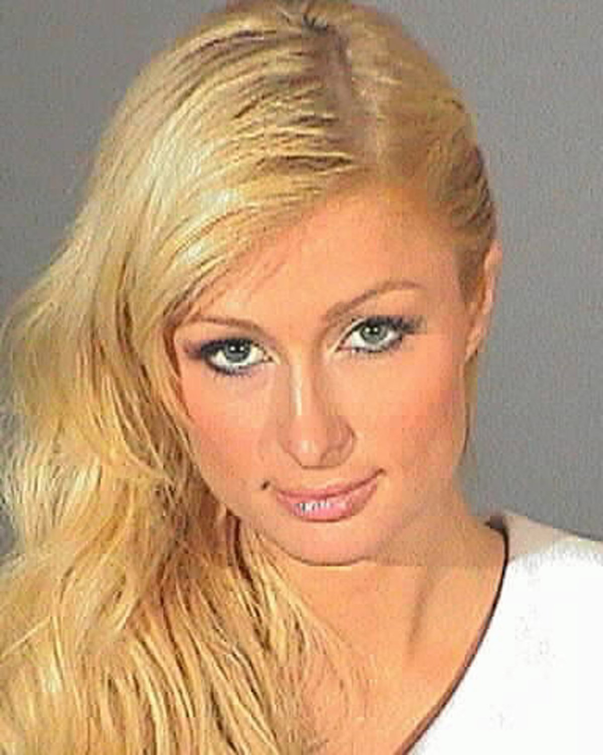 Paris Hilton, Mugshot