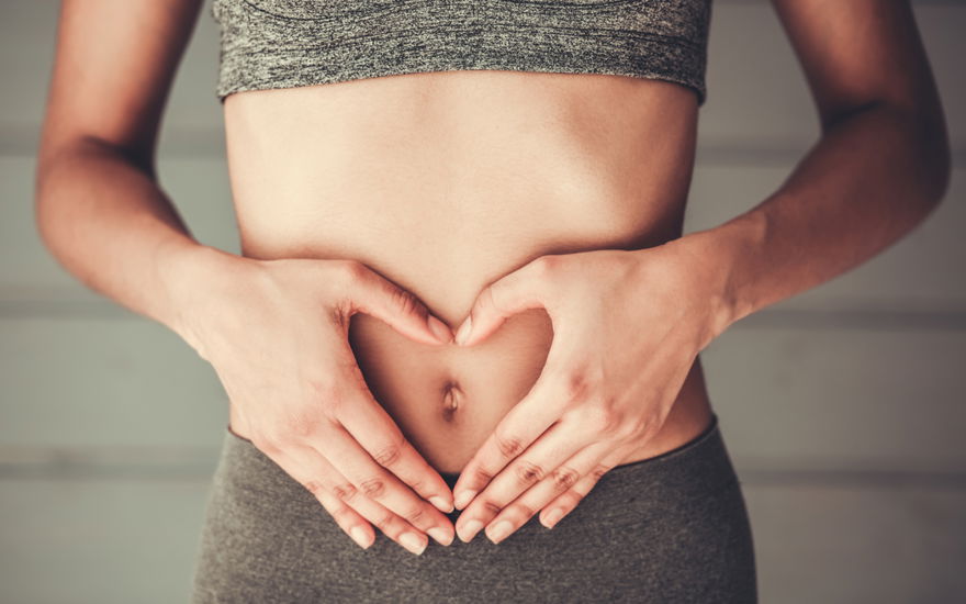 Haut am Bauch straffen