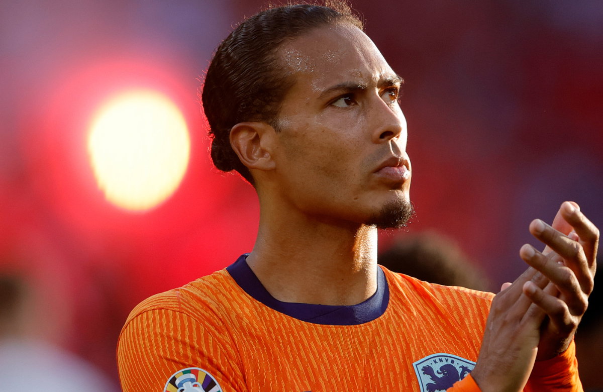 Virgil van Dijk für die Niederlande bei der Fußball-EM 2024