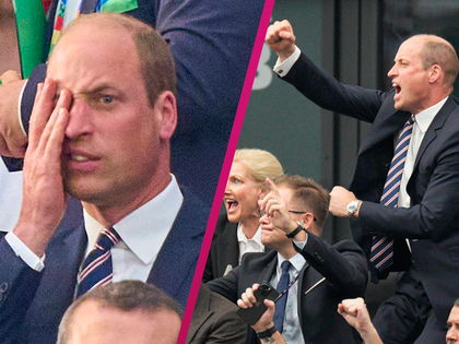 Prinz William bei der EM: Ungewohnter Anblick! So leidenschaftlich fiebert er mit England mit
