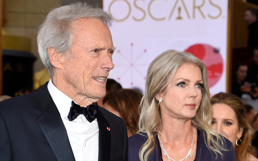 Clint Eastwood und Christina Sandera