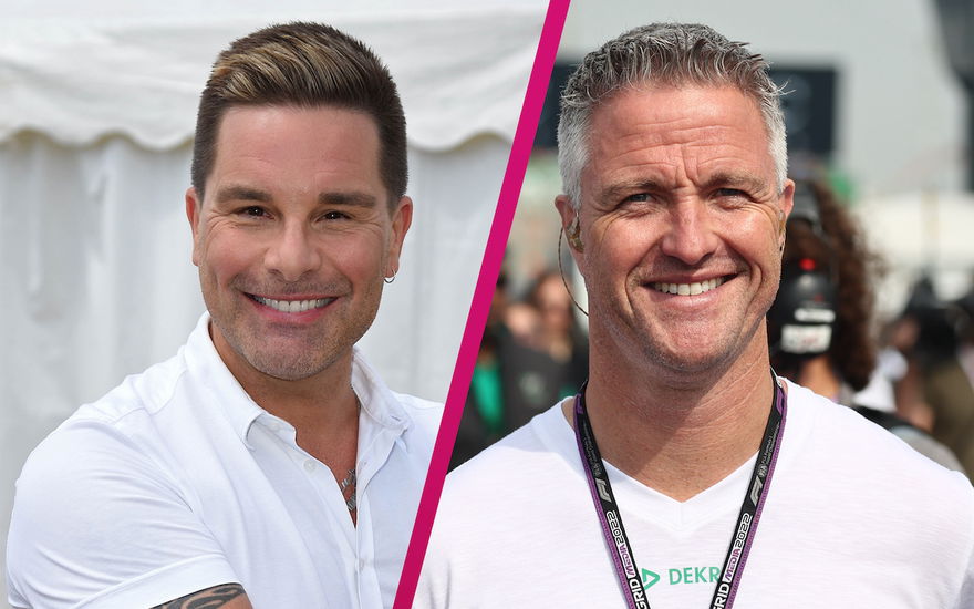 Collage Eloy de Jong und Ralf Schumacher