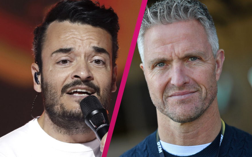 Collage Giovanni Zarrella und Ralf Schumacher