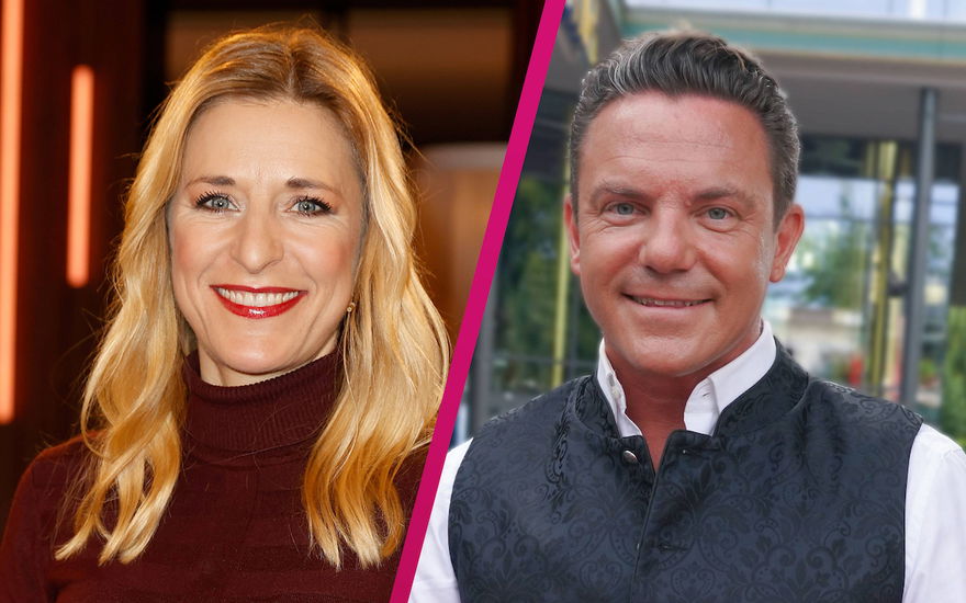 Collage Stefanie Hertel und Stefan Mross