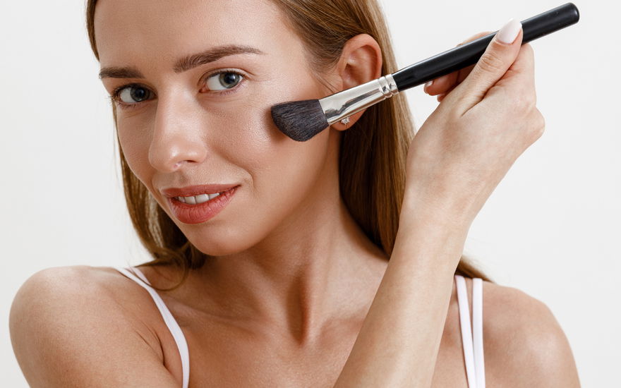 Frau Make-up
