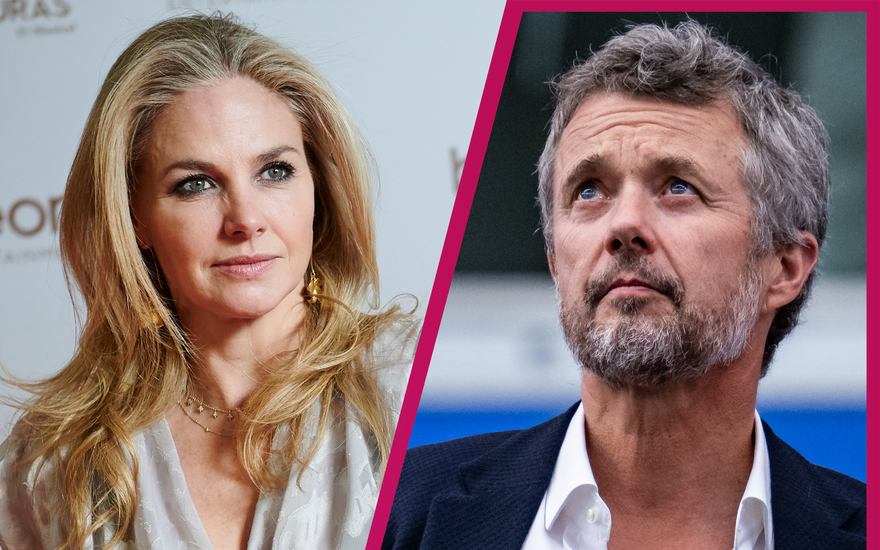 Genoveva Casanova und König Frederik von Dänemark