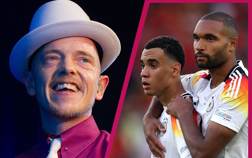 Jan Delay lacht - EM 2024: Jonathan Tah und Jamal Musiala nach Niederlage gegen Spanien