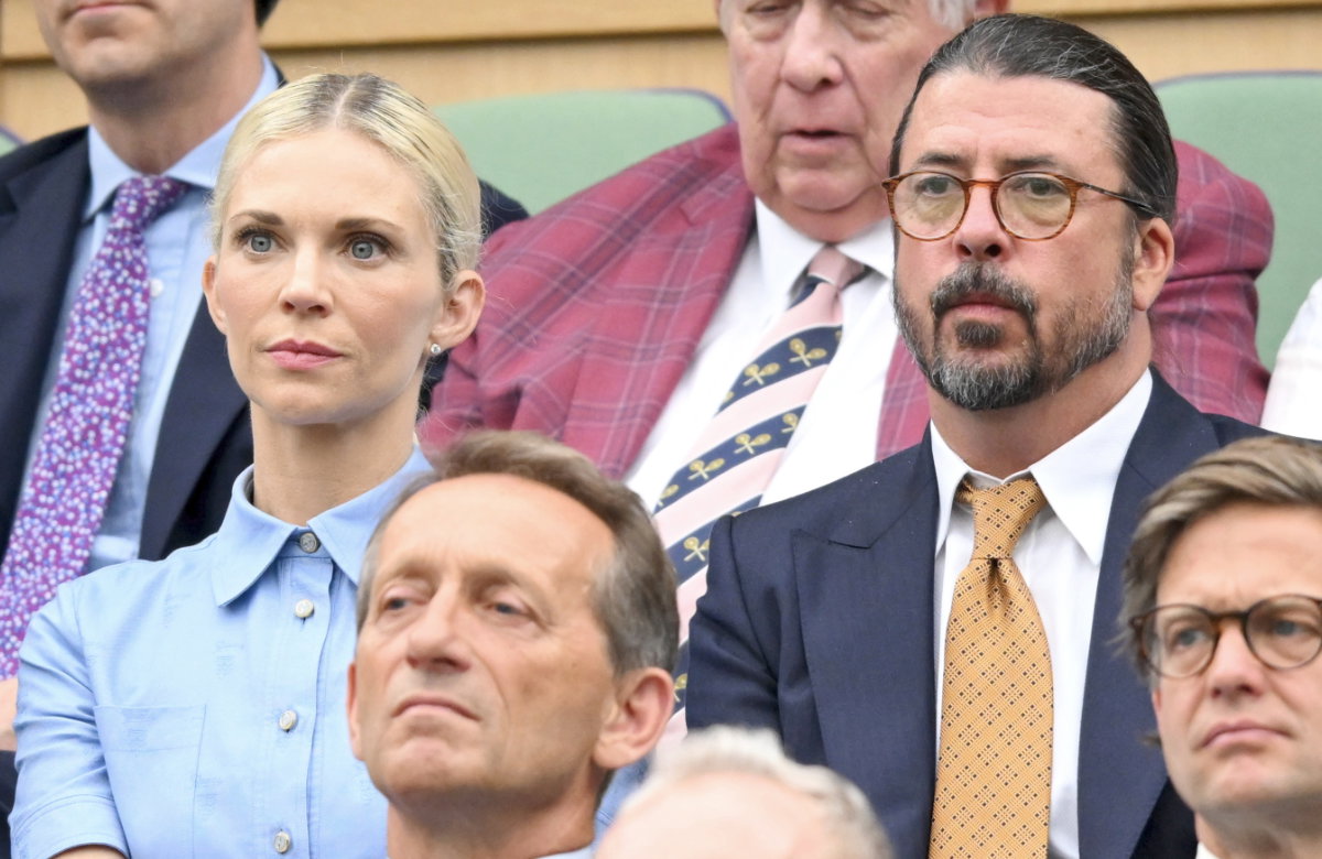 Jordy Blum und Davr Grohl gucken ernst