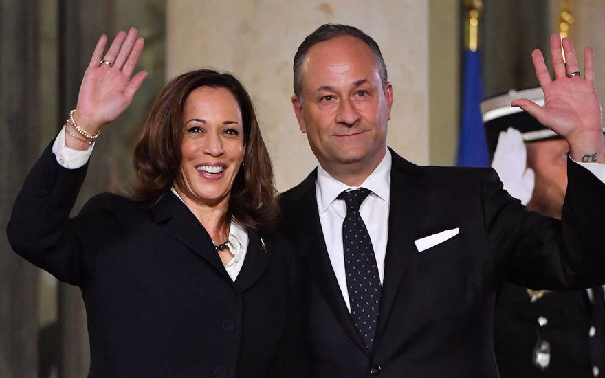 Kamala Harris und Ehemann Douglas Emhoff