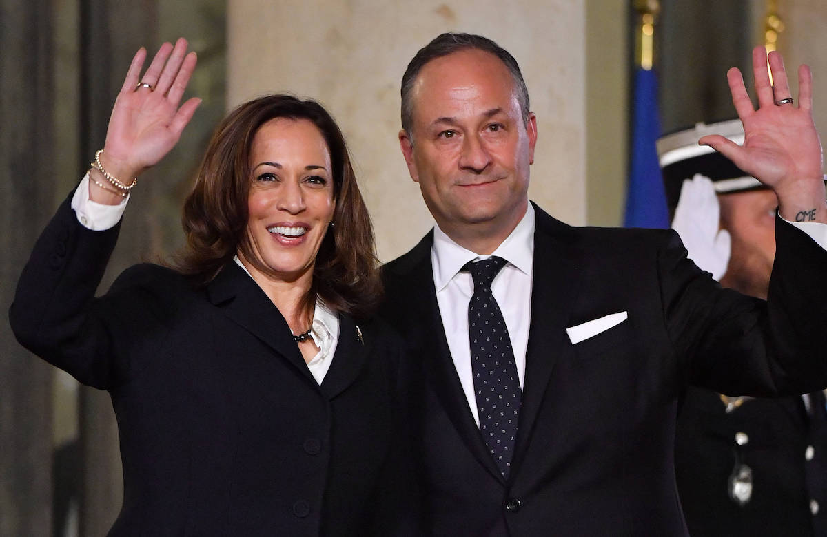 Kamala Harris und Ehemann Douglas Emhoff