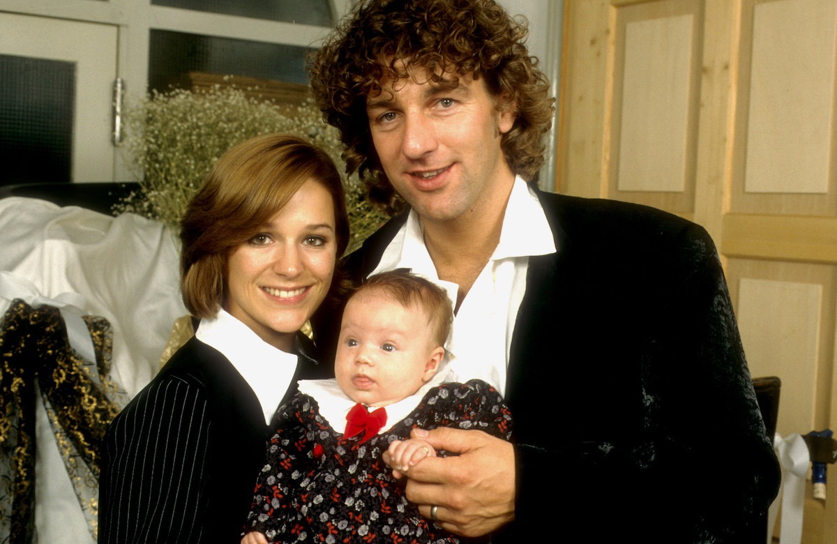Michelle mit Ex-Mann Albert Oberloher und Tochter Celine