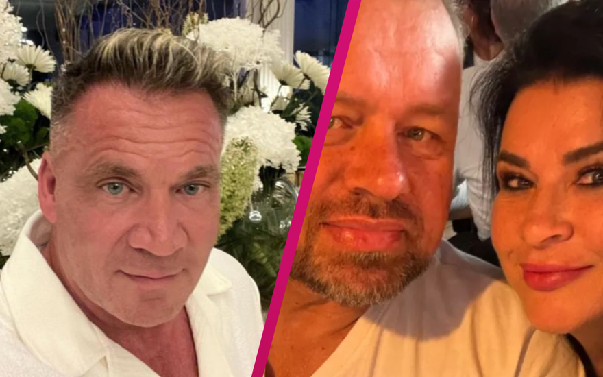 Collage Peter Klein und Iris Klein mit Stefan Selfie