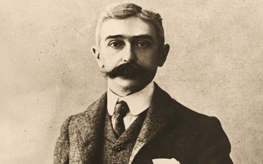 Pierre de Coubertin Porträt