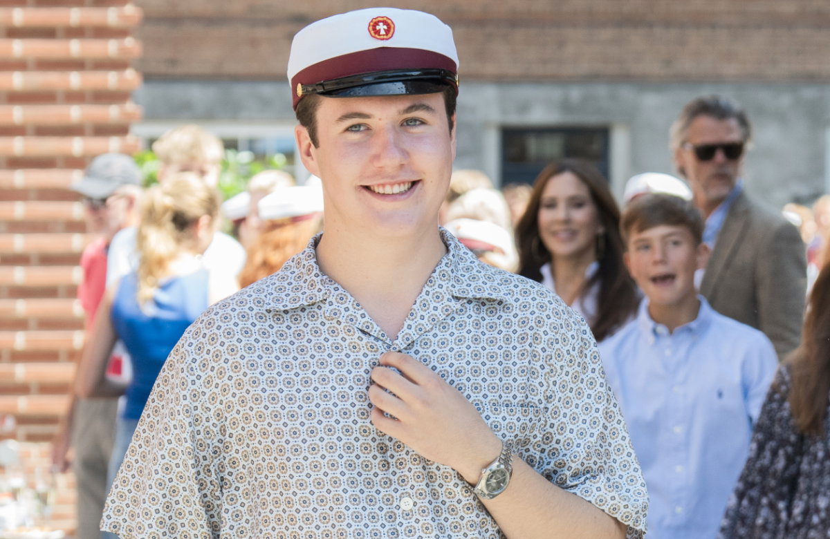 Prinz Christian mit einer Rolex