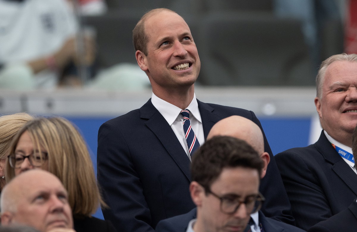 Prinz William bei der Europameisterschaft
