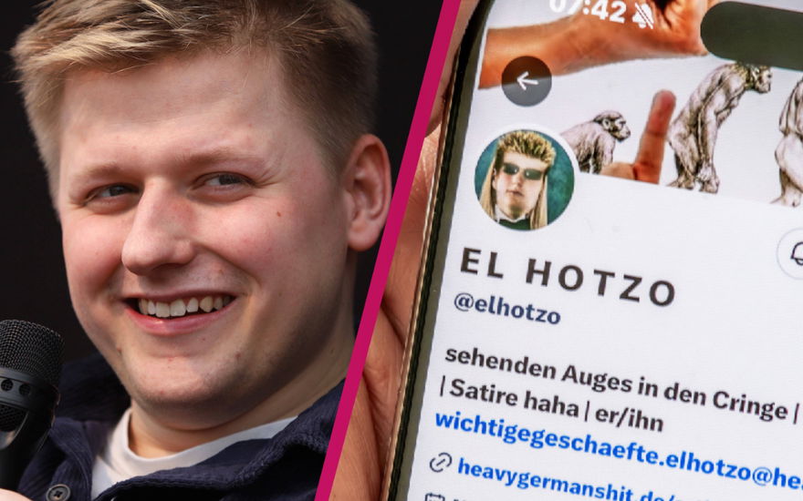 Sebastian Hotz ist El Hotzo