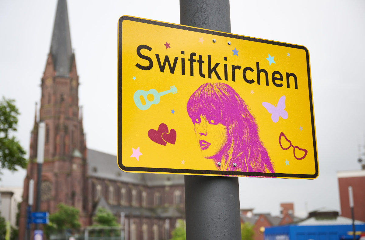 Swiftkirchen Ortsschild
