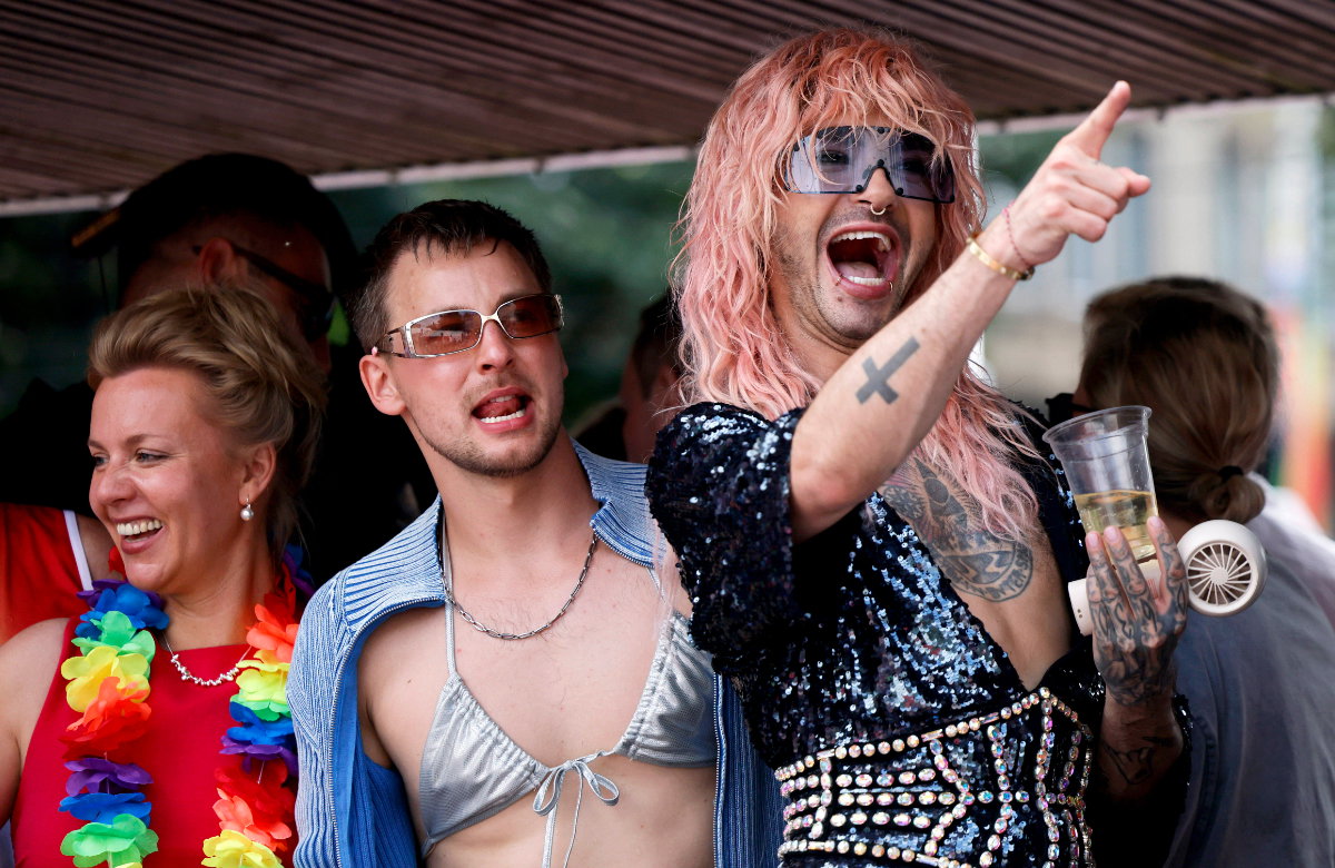 Timmi und Bill beim CSD