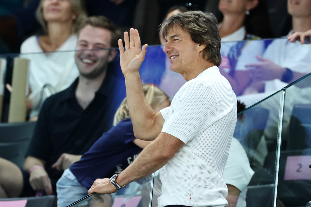 Tom Cruise bei den Olympischen Spielen in Paris.
