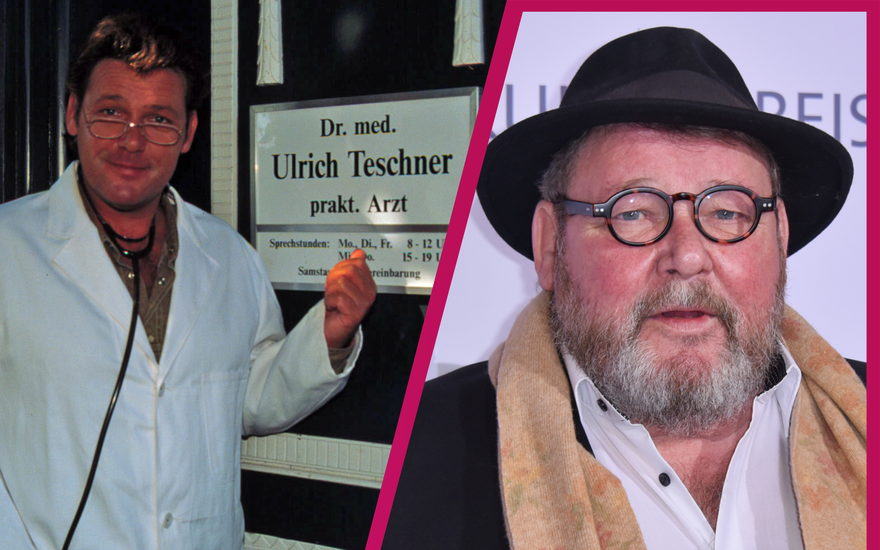 "Der Landarzt"-Star Walter Plathe früher und 2019