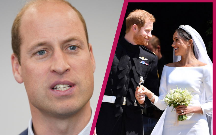 William sauer, Harry & Meghan strahlen bei ihrer Hochzeit