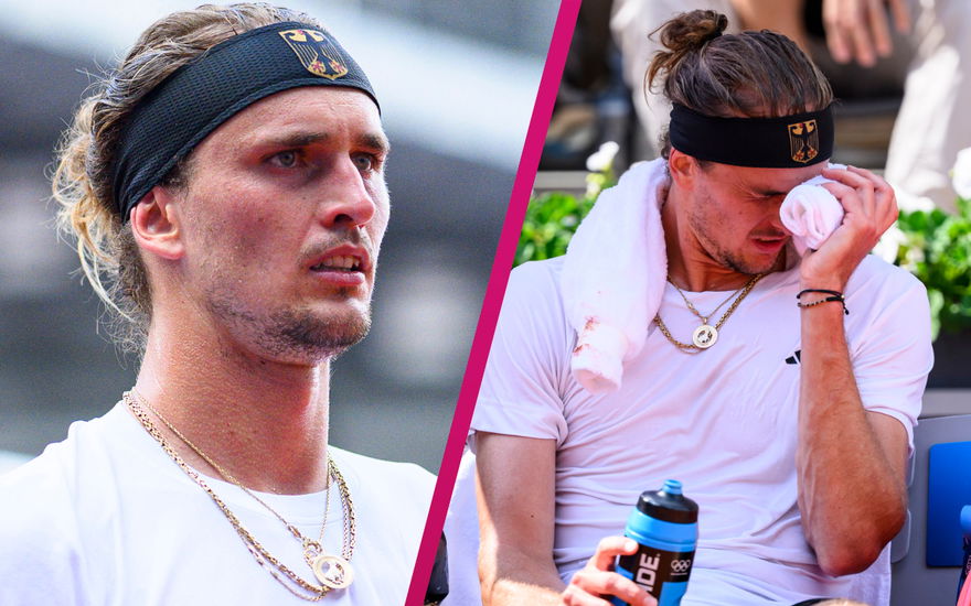 Alex Zverev bei Olympia 2024