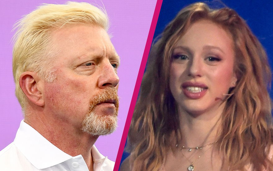 Boris Becker ernst, Anna Ermakova bedrückt