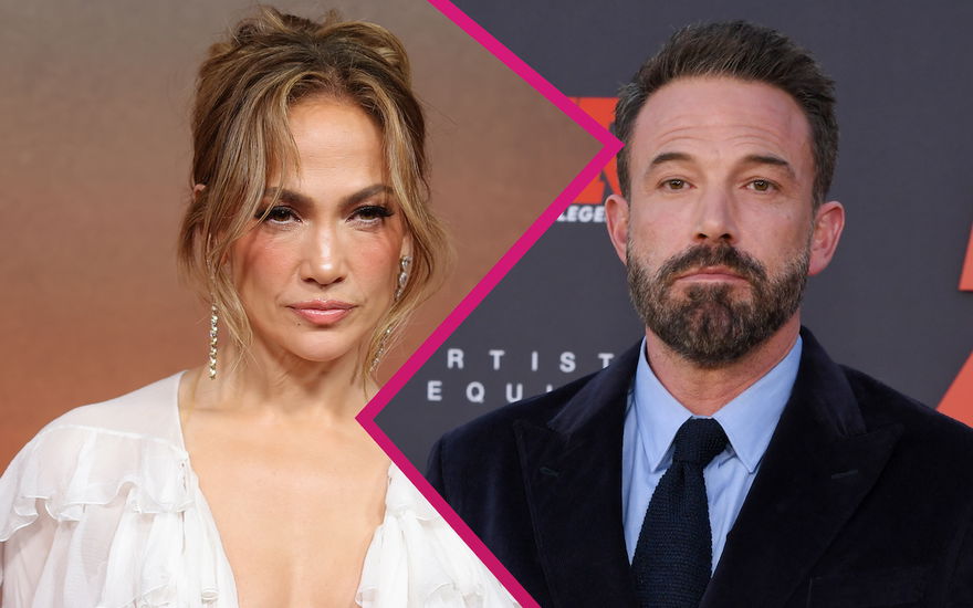 Collage Jennifer Lopez & Ben Affleck getrennt