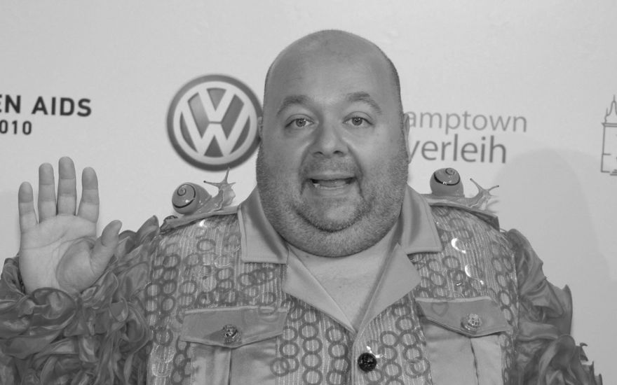 Dirk Bach, Schwarz-Weiß-Foto