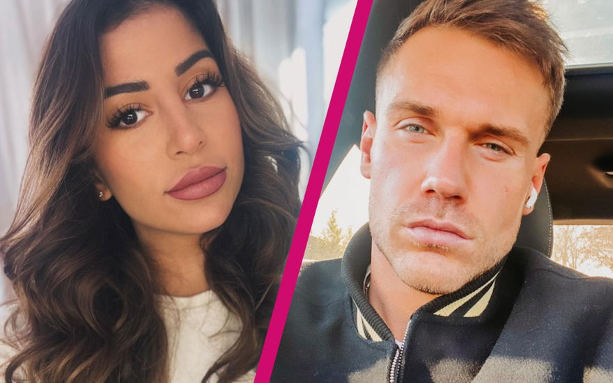 Eva Benetatou und Chris Broy schauen beide ernst