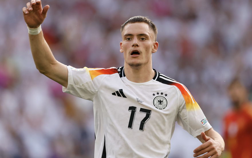 Florian Wirtz bei einem Deutschland-Spiel