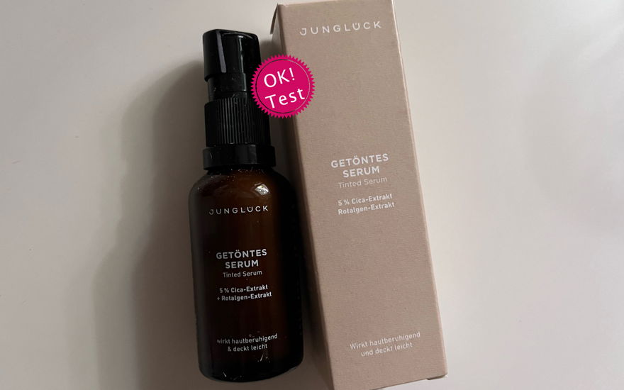 Junglück getöntes Serum