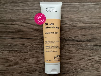 "30_sek Intensiv Kur" von Guhl im OK! Test: Mega-Glanz in 30 Sekunden? 