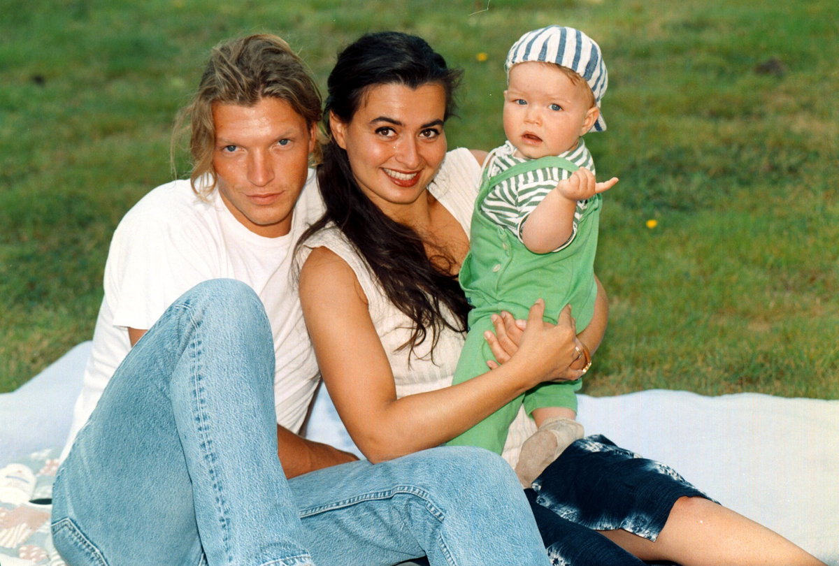 Hardy Krüger jr. mit Ex-Frau Petra und Sohn Leon