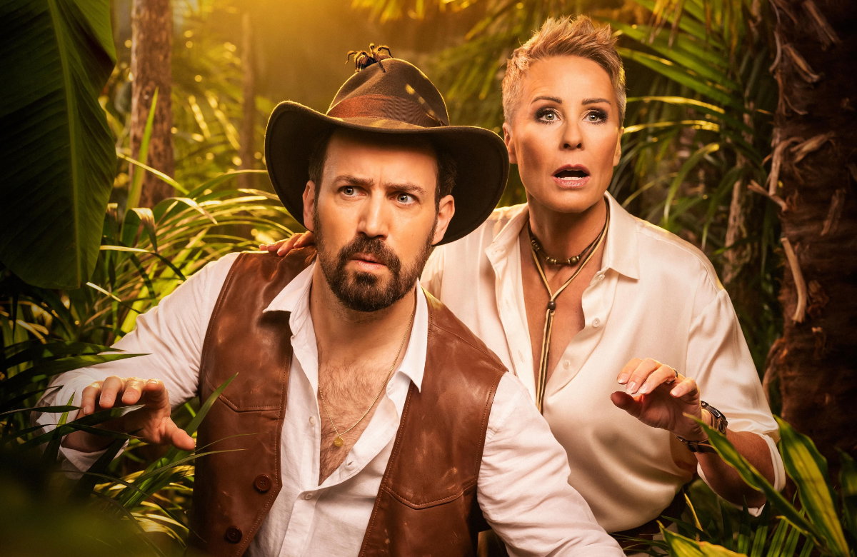Jan Köppen & Sonja Zietlow im Busch, ""Ich bin ein Star - Showdown der Dschungel-Legenden"