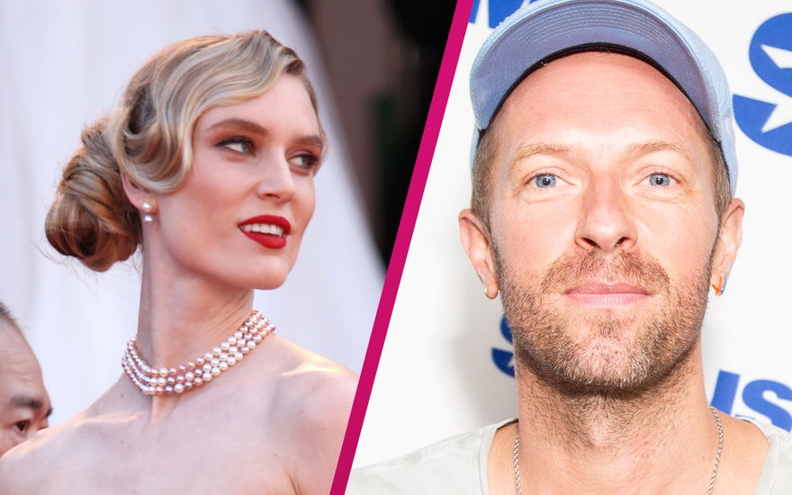 Kim Hnizdo und Chris Martin Collage