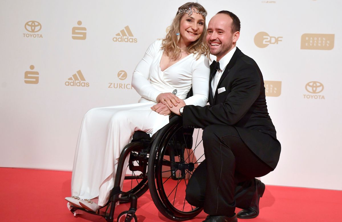 Kristina Vogel mit Partner Michael Seidenbecher