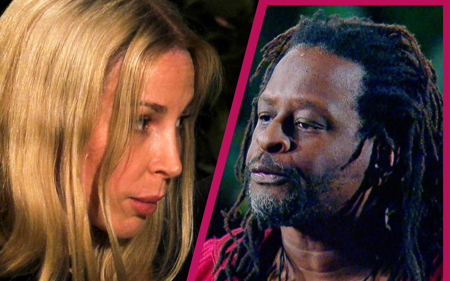 Michelle Monballijn und Mola Adebisi