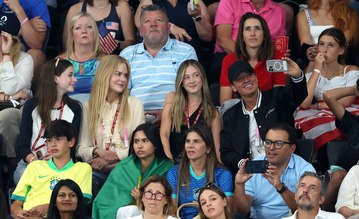Nicole Kidman und Keith urban mit ihren Töchtern Faith und Sunday Rose
