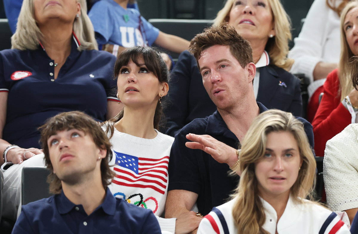 Nina Dobrev und Shaun White bei Olympia 2024