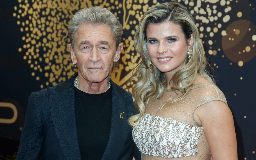 Peter Maffay und Ehefrau Hendrikje bei der Bambi Verleihung