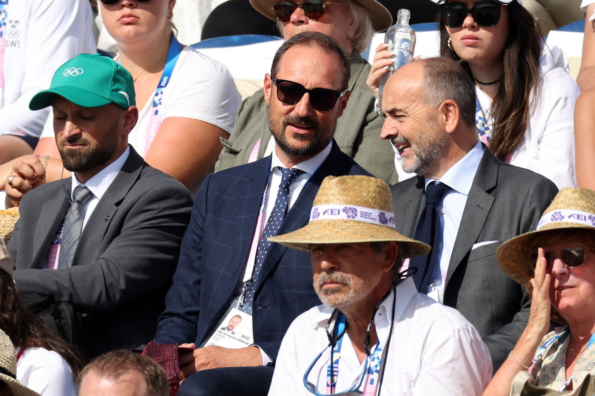 Prinz Haakon von Norwegen bei Olympia