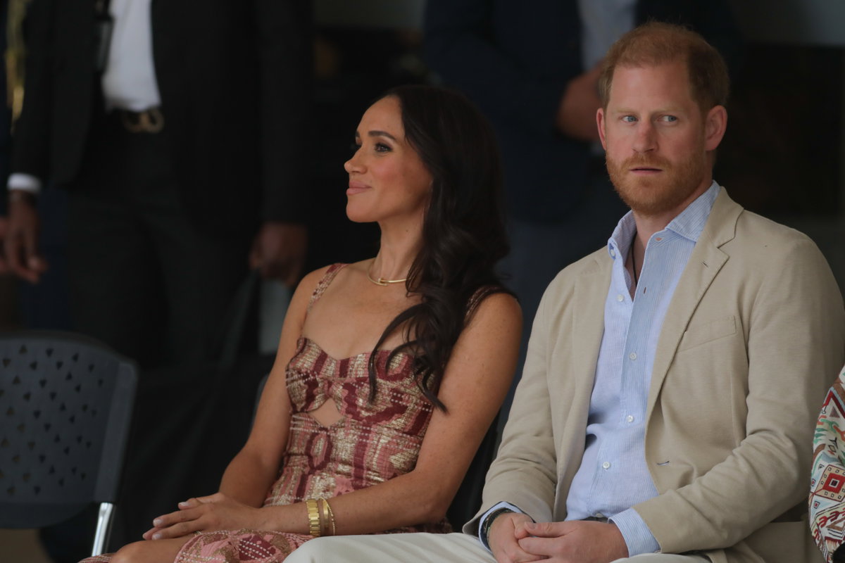 Prinz Harry und Herzogin Meghan bei ihrer Kolumbien-Reise im August 2024