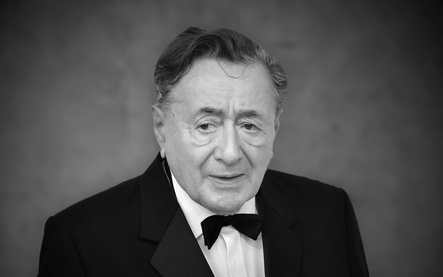 Richard Lugner (†91) in schwarz-weiß