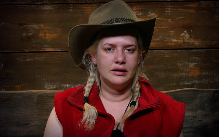 Sarah Knappik 2024 im "Legenden"-Dschungelcamp