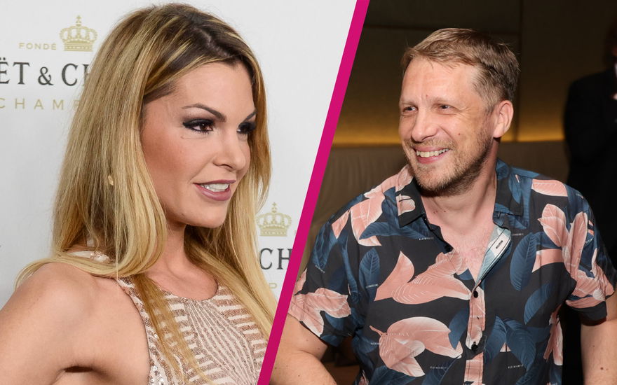 Tanja La Croix und Oliver Pocher lachen