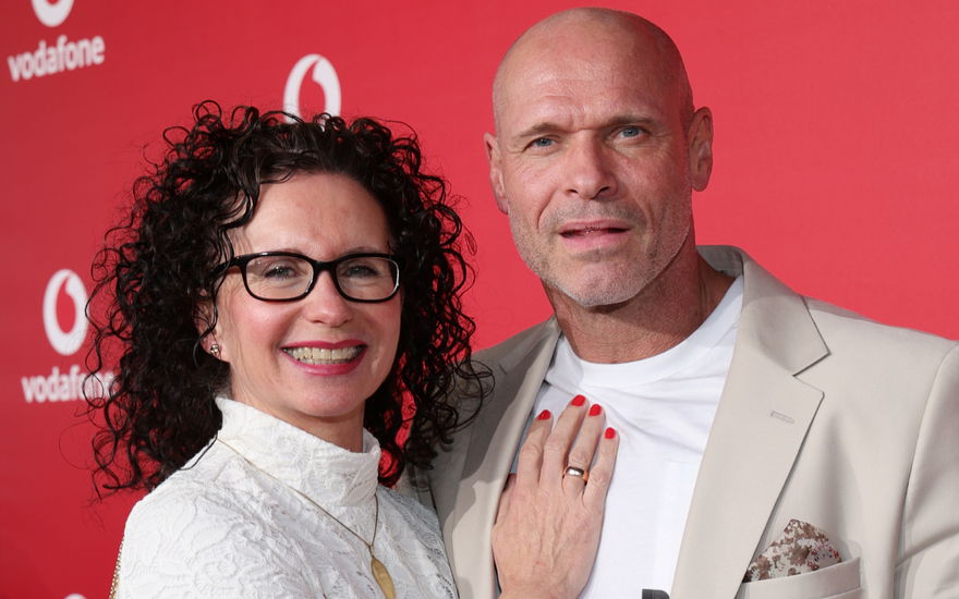 Alexandra Legat und Thorsten Legat lächeln