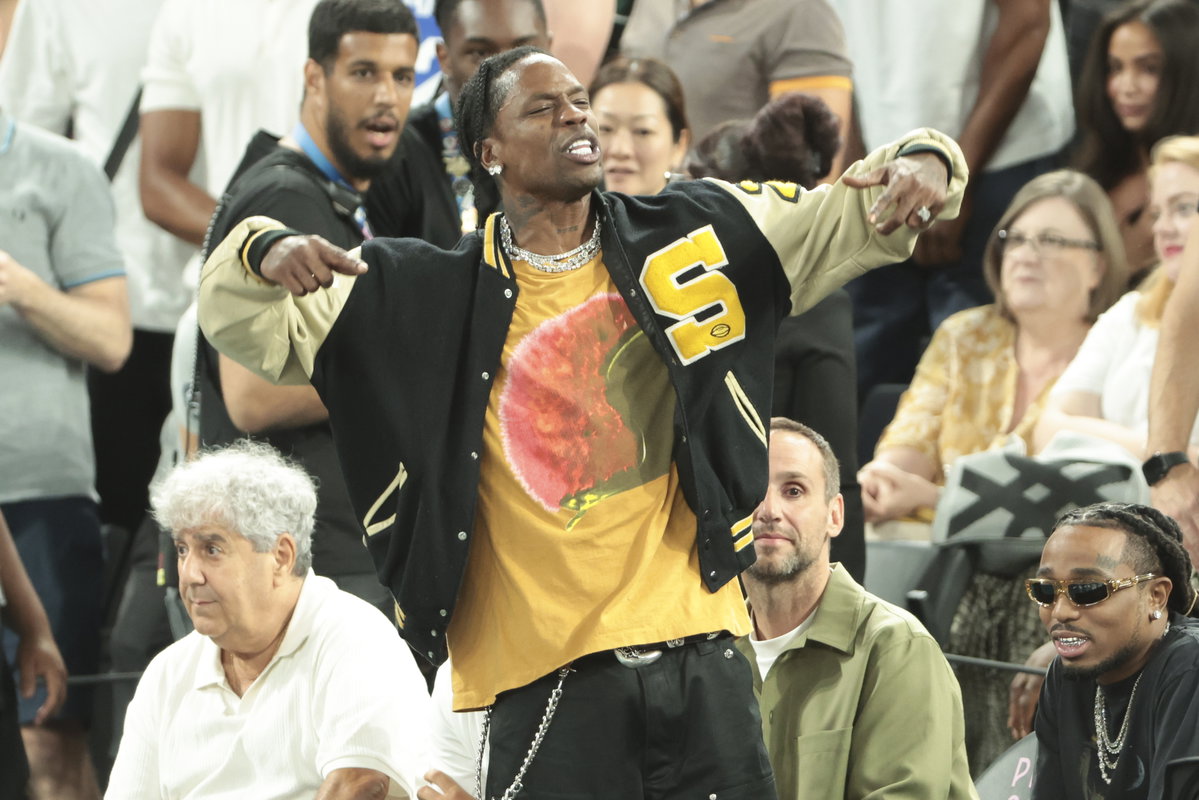 Travis Scott bei Olympia 2024