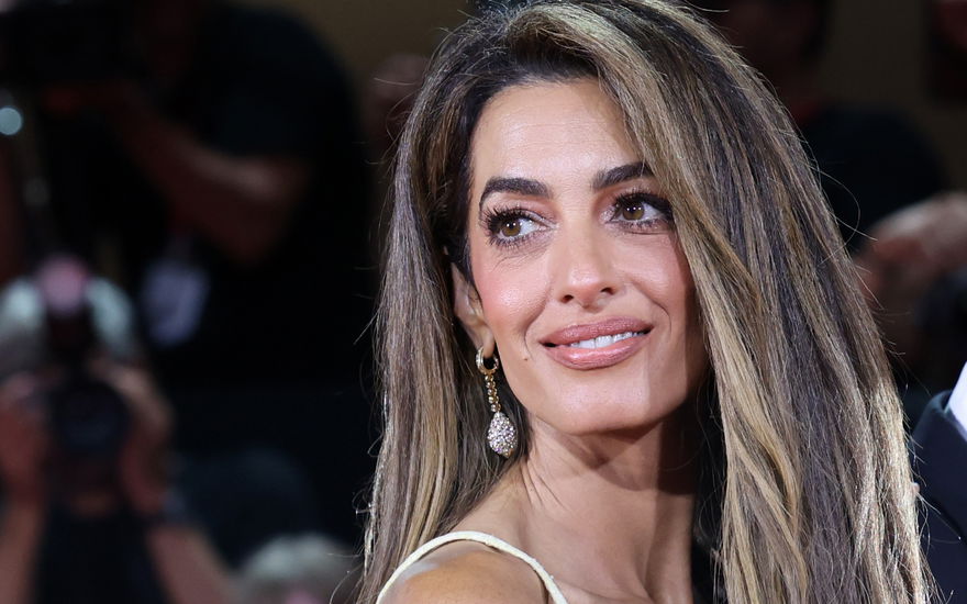 Amal Clooney Wimpern