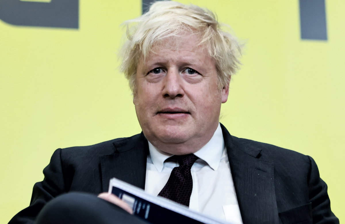 Boris Johnson verwirrt